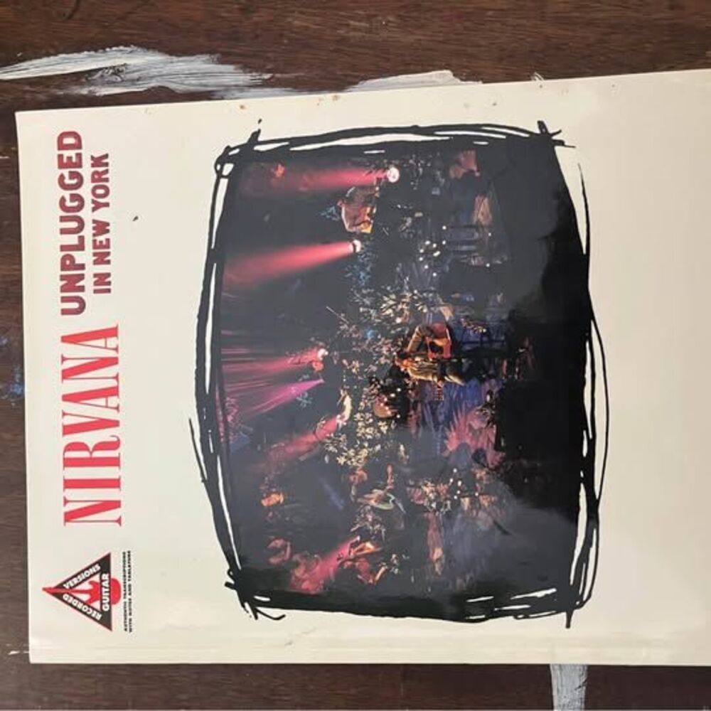 Nirvana Unplugged in New York Guitar Tablature Book